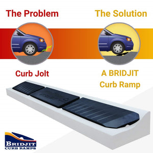 Bridjit Curb Ramps: The Solution to Rolled Curb Woes for Low-Slung Cars