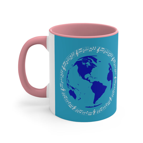 Earth is Music Mugs, Unique Gifts Life is Music Coffee Mugs