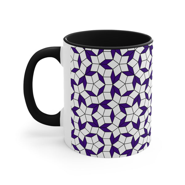 Penrose Tile Coffee Mug, Special Gift Penrose Tile Geometric Design Mugs
