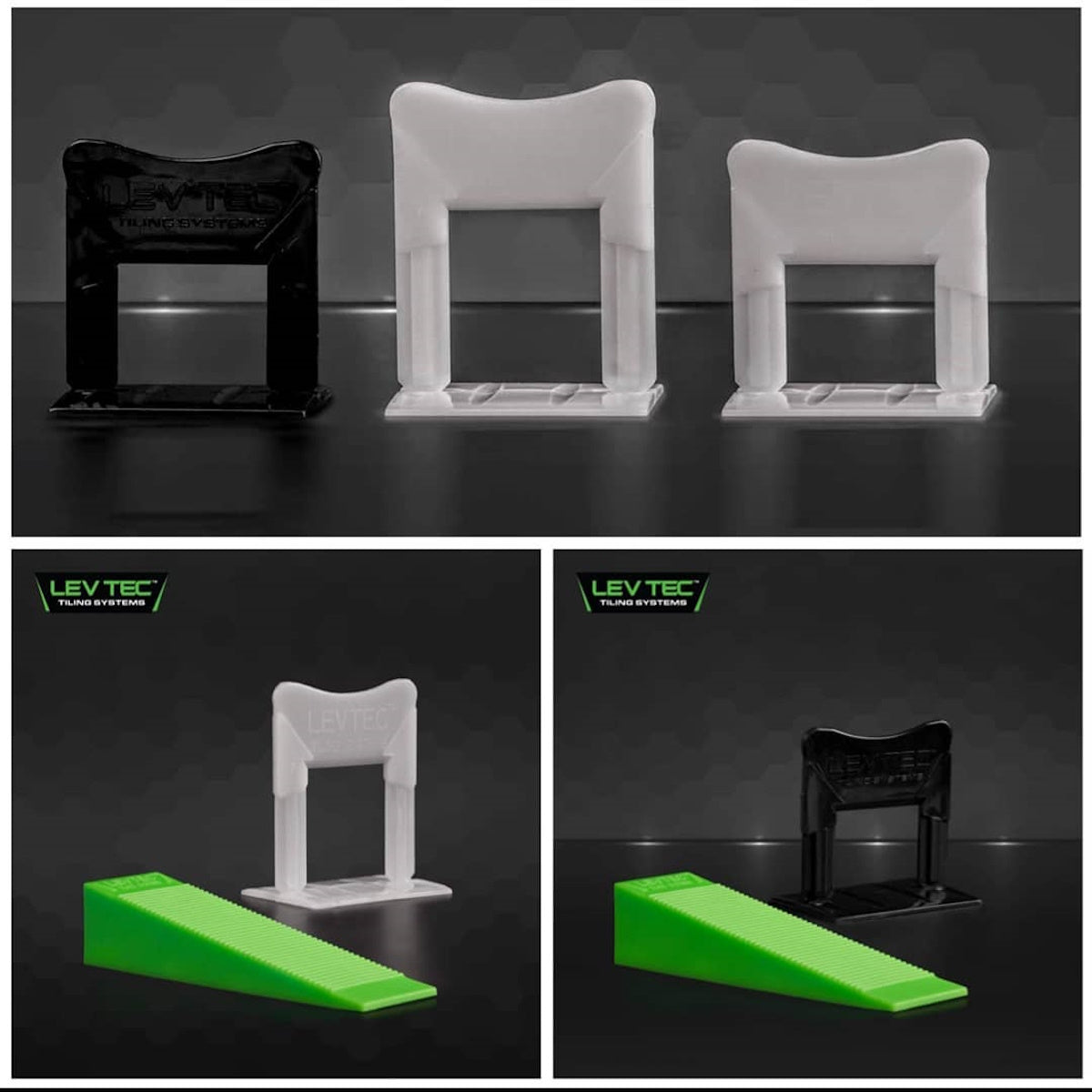 LevTec Tile Leveling System Clips - 500 Pack