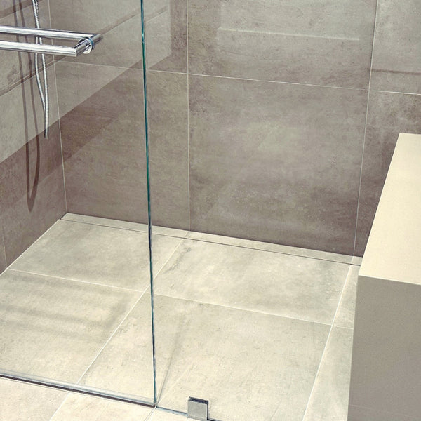 Wall Mounted Linear Drain, invisible Tile Insert Cover