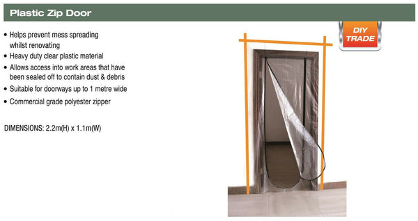 Dust Sheild Zipper Door Protector