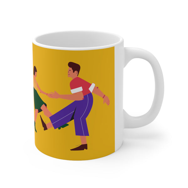 Tango Mug "La Vida es Una Milonga", Unique Coffee Mug Gift for Dancers