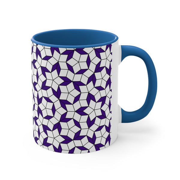Penrose Tile Coffee Mug, Special Gift Penrose Tile Geometric Design Mugs