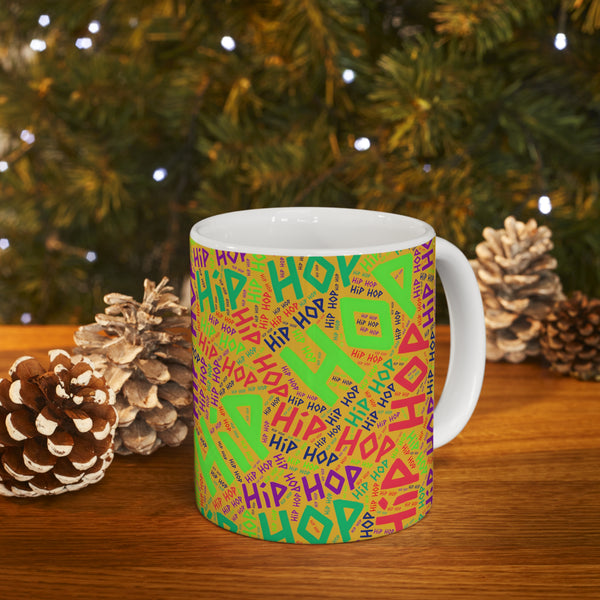 Hip Hop Dancers Mug, Coffee Mug Gift for Dancers and Hip Hop Music Fans