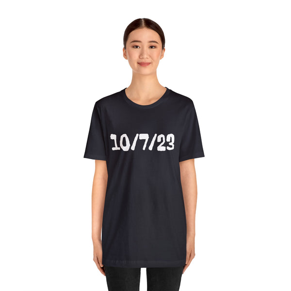 October 7th Tee, Remembrance of October Seventh T-Shirt, שִׁבְעָה באוקטובר חולצות