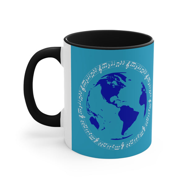 Earth is Music Mugs, Unique Gifts Life is Music Coffee Mugs