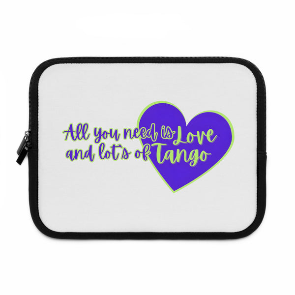 Laptop Case All You Need is Love and Tango, Laptop Case Gift, Tango Laptop Case, Tango Gift