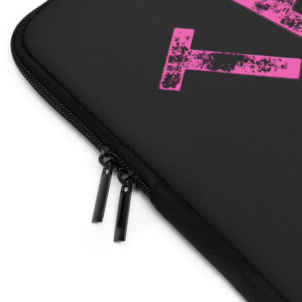 Tango Laptop Sleeve, Black Smooth neoprene Laptop Case