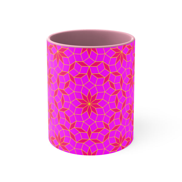 Penrose Tile Inspired Mugs, Special Gift Geometric Design Coffee Mug