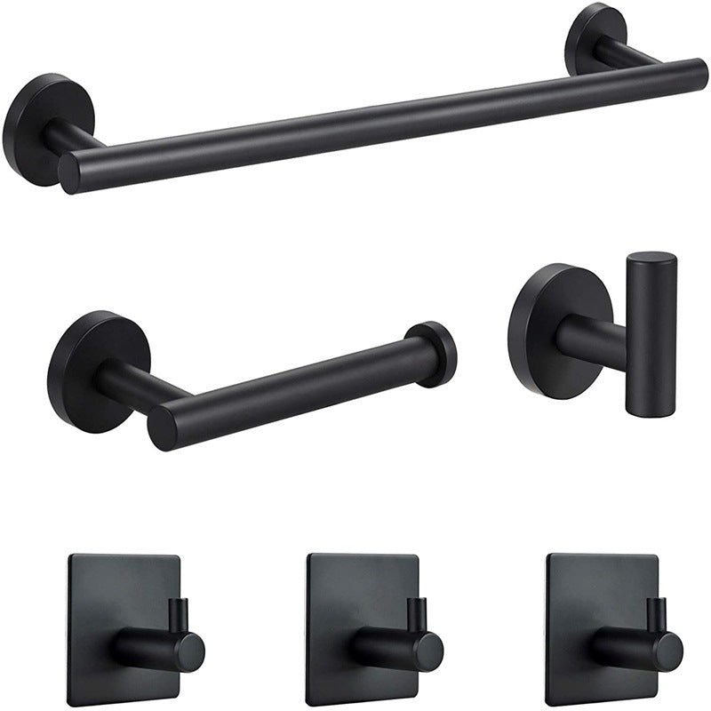 Sliver 16-Inch Towel Bar Bathroom Set, Wall Mount Stainless Steel Shower Accessories Set