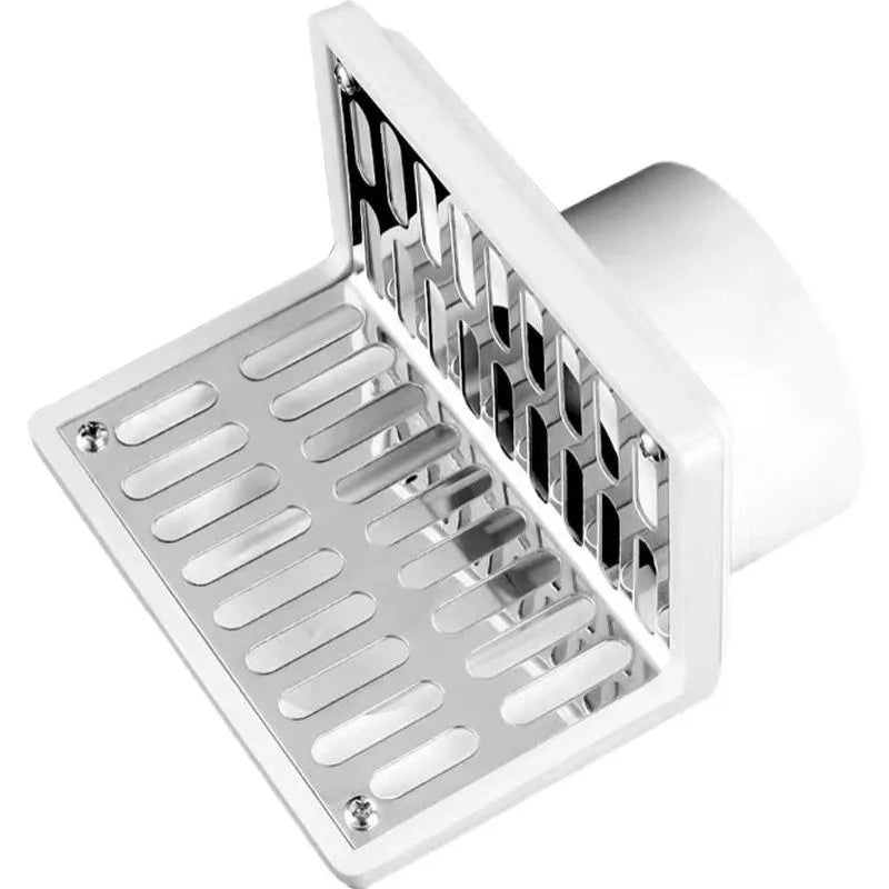 Wall Side Floor Drain, L Shape Side Outlet Horizontal Drainage, Wall Floor Drain