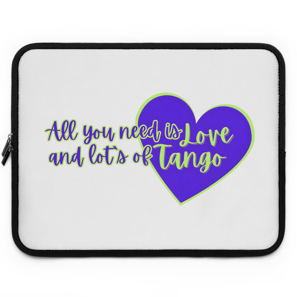 Laptop Case All You Need is Love and Tango, Laptop Case Gift, Tango Laptop Case, Tango Gift
