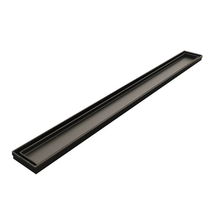 72 Inch Tile Insert Linear Drains, ARDEX TLT Linear Drains for Mud Bed Installations
