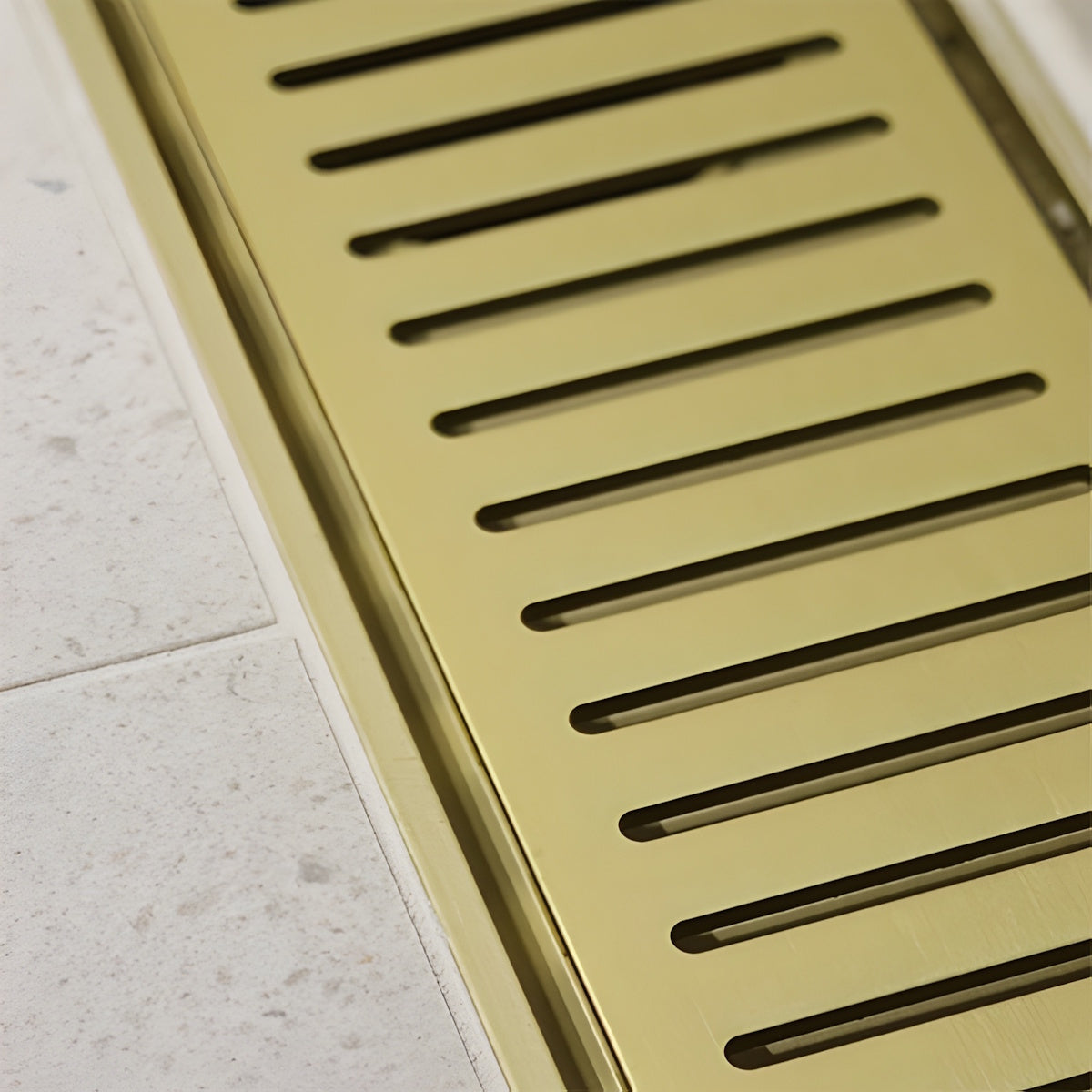 Lauxes Grates Custom Cut 60 Inch Linear Shower Drain Next Generation Design