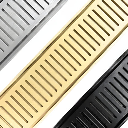 Lauxes Grates Custom Cut 60 Inch Linear Shower Drain Next Generation Design