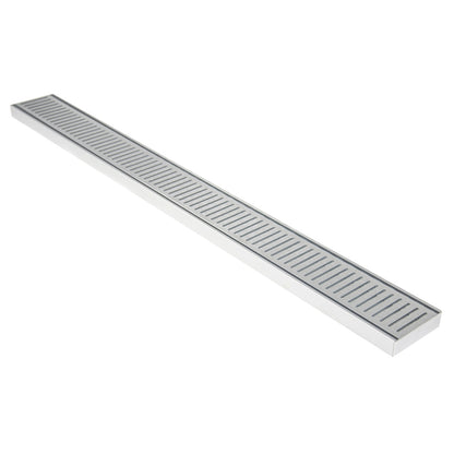 Lauxes Grates Custom Cut 60 Inch Linear Shower Drain Next Generation Design