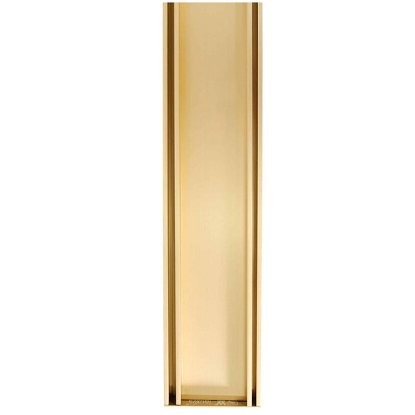 Custom Length Grates Gold Linear Shower Drains – Custom Size