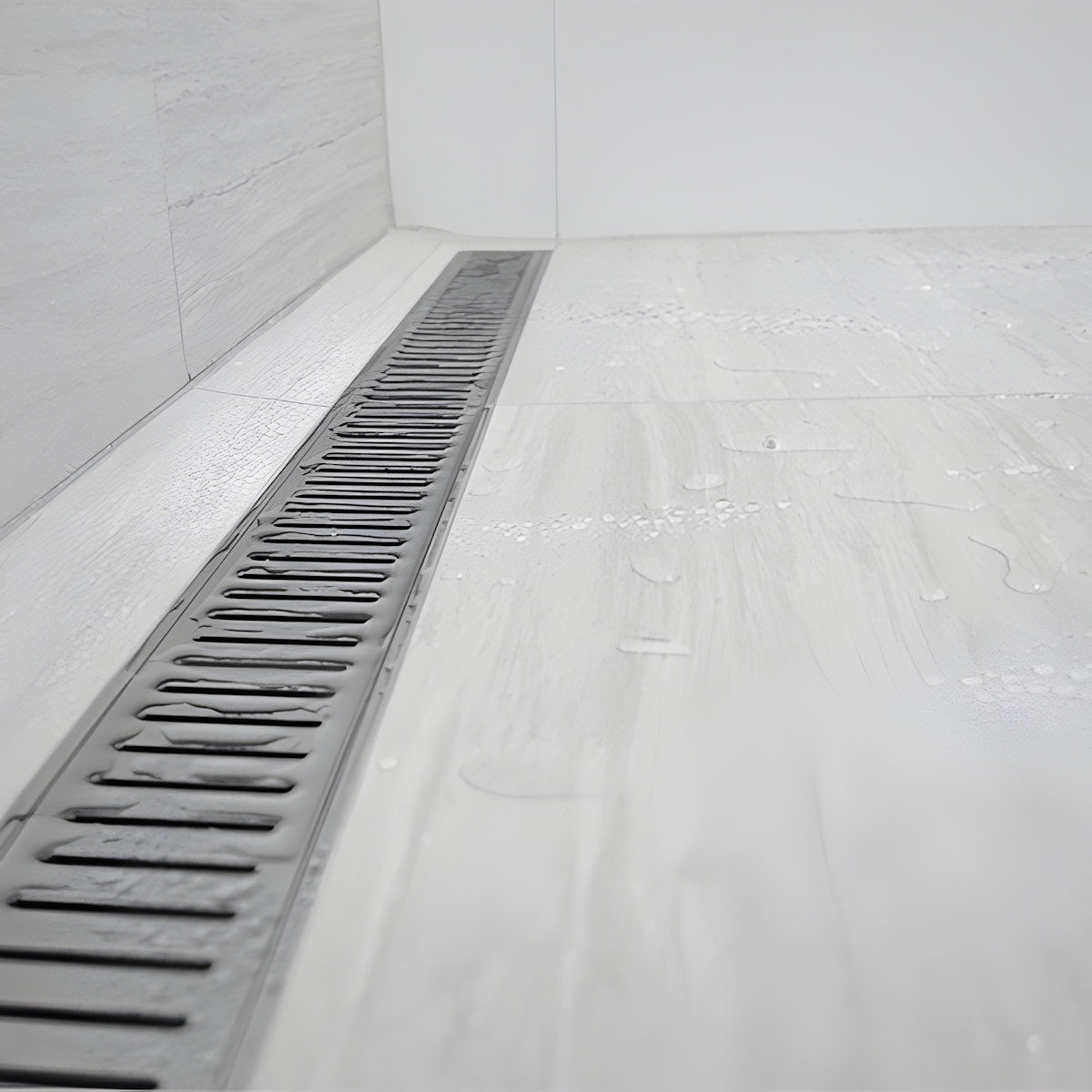 Lauxes Grates Custom Cut 60 Inch Linear Shower Drain Next Generation Design