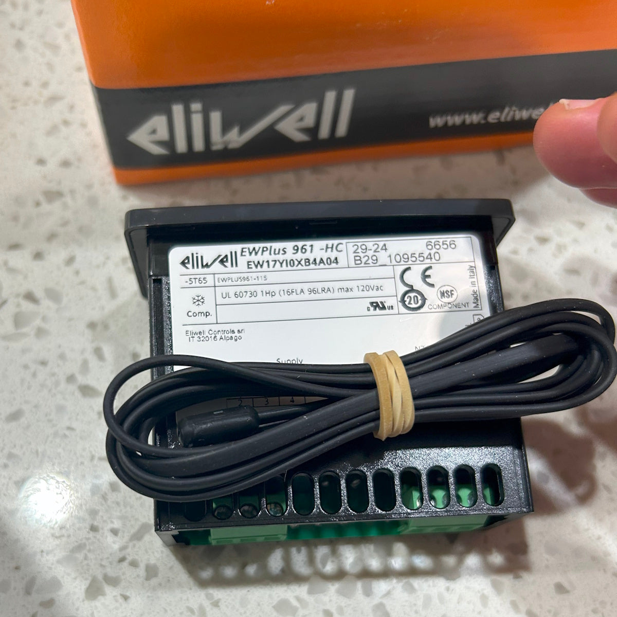 Eliwell 961 115V, Digital Temperature Commercial Refrigeration