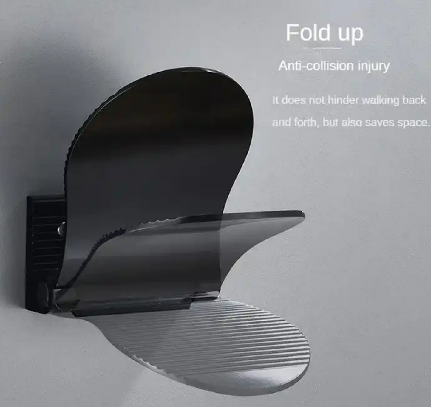 Shower Footrest for Shaving, Wall Mounted Anti-Slip Foot Pedal