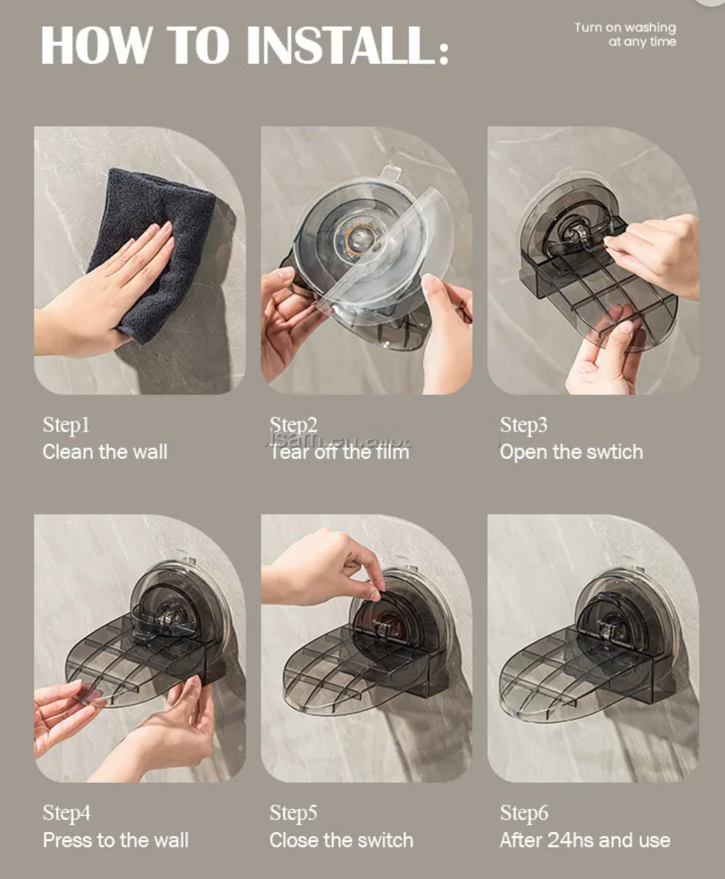 Shower Foot Pedal for Shaving Legs with Suction Cup