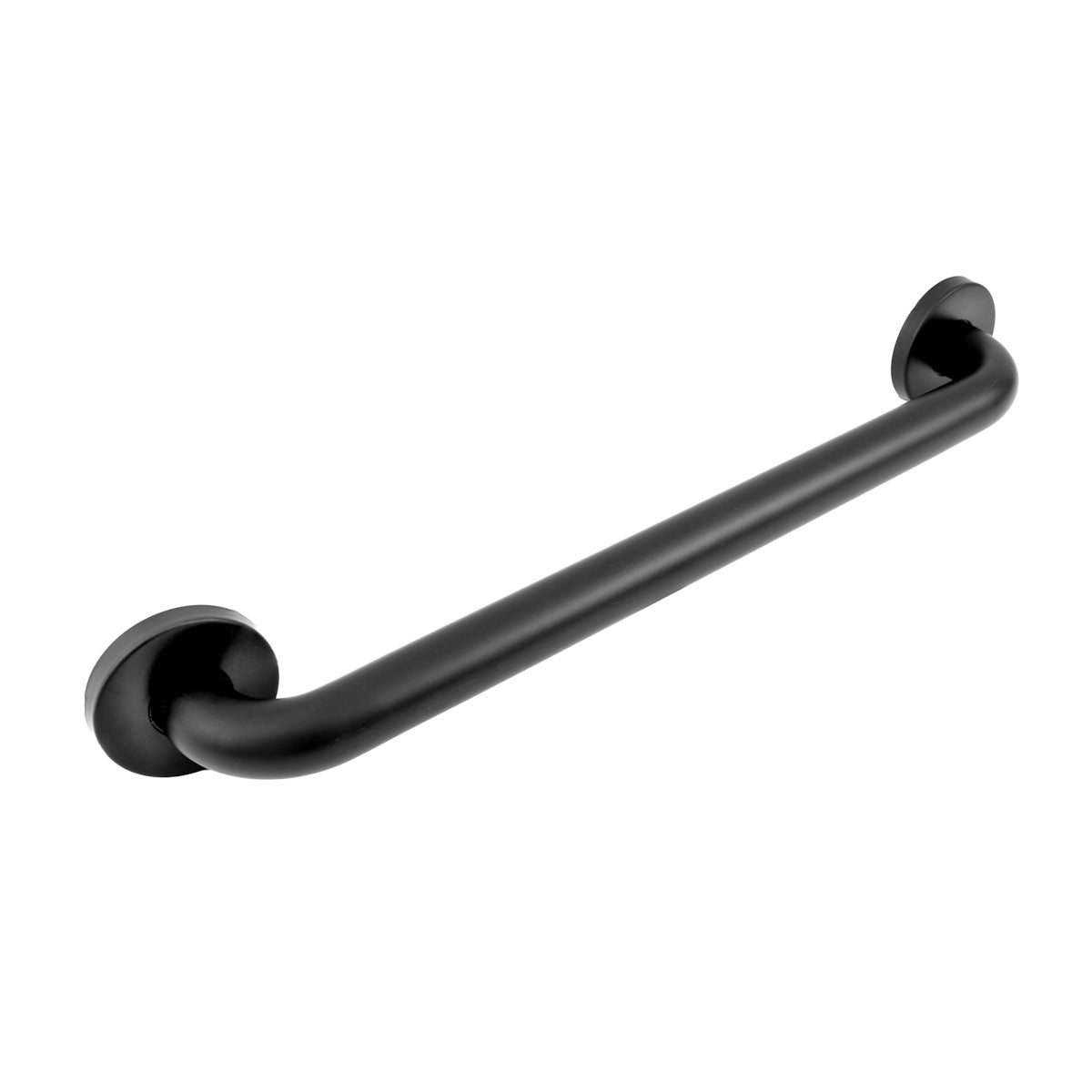 12 Inch Matte Black Shower Grab Bars for Shower Safety - Thumbnail 4