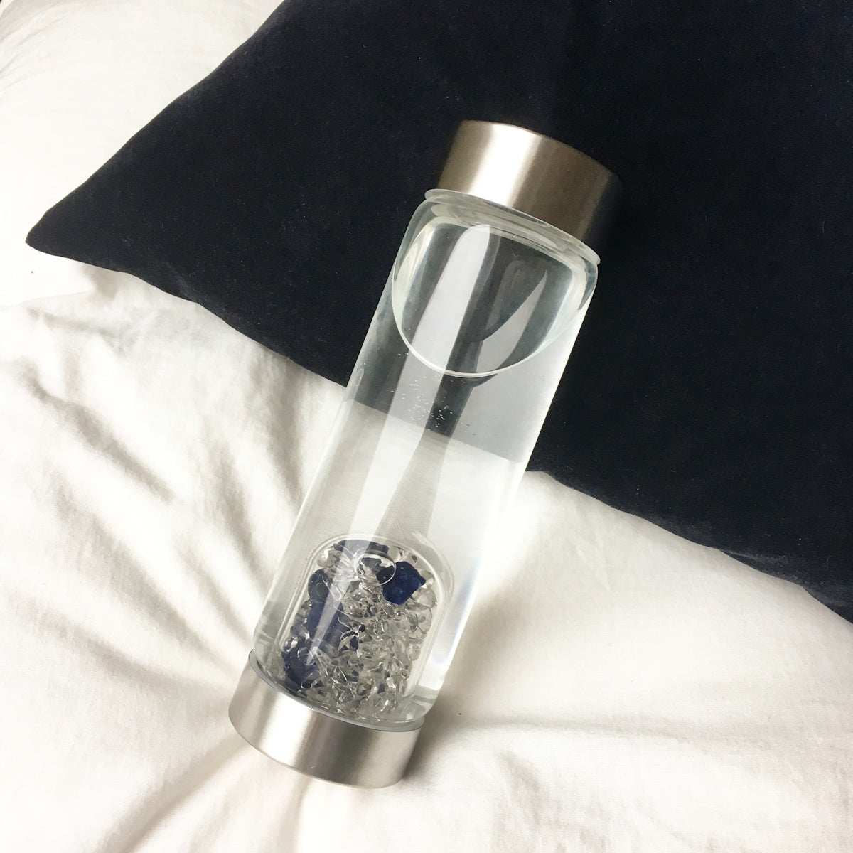 VitaJuwel ViA Gem Water Bottle with GemPod Crystals