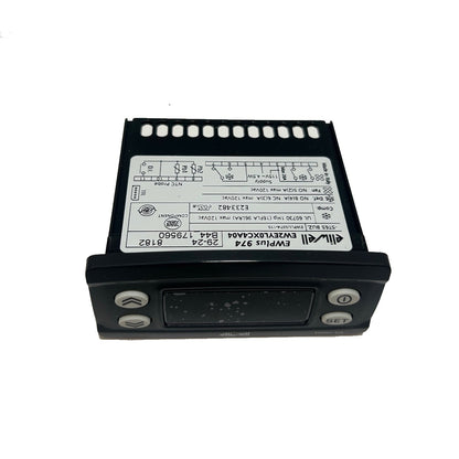 Genuine OEM Eliwell EWPlus 974 Controller, 1HP, NTC Sensor, 120V, Digital Freezer Thermostat