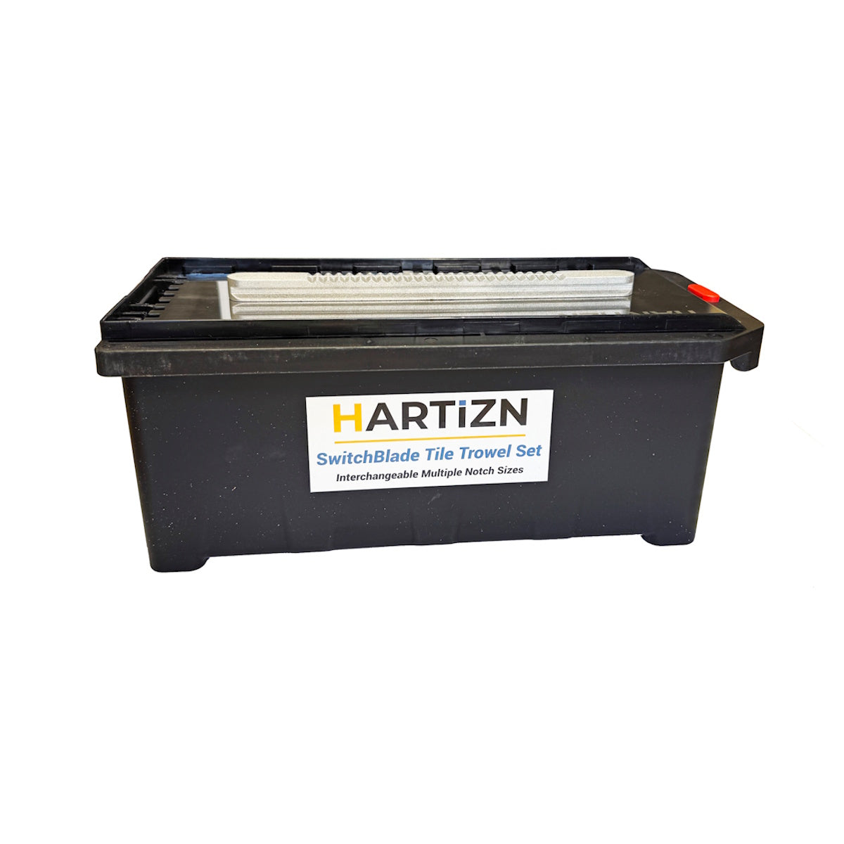 Hartizn Tile Plastering Trowel Set with 6 Interchangeable Notched Blades