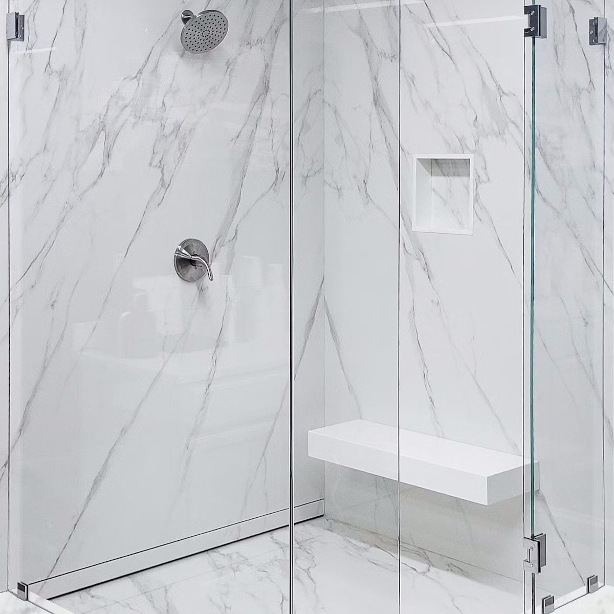 Recessed Linear Wall Drain Wall to Wall Flange Design | Drains Unlimited