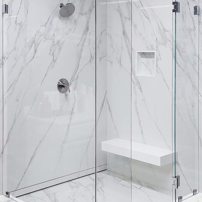 Recessed Linear Wall Drain Wall to Wall Flange Design | Drains Unlimited