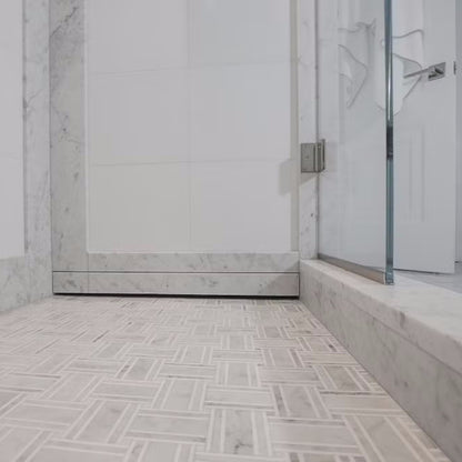 Recessed Linear Wall Drain Wall to Wall Flange Design | Drains Unlimited