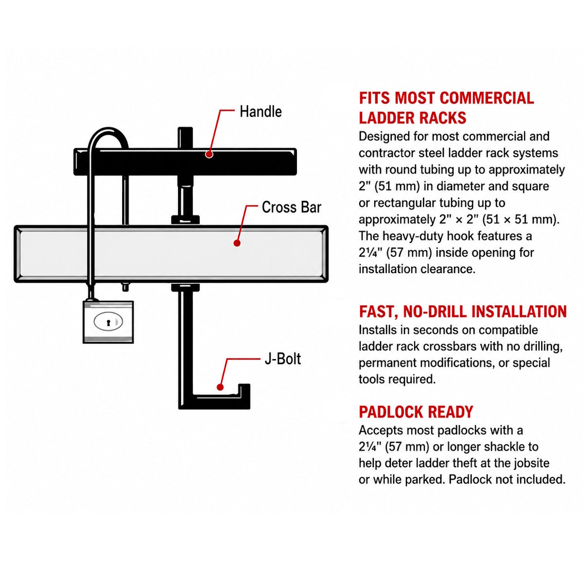 LockyMe Ladder Lock – Step-by-Step Installation
