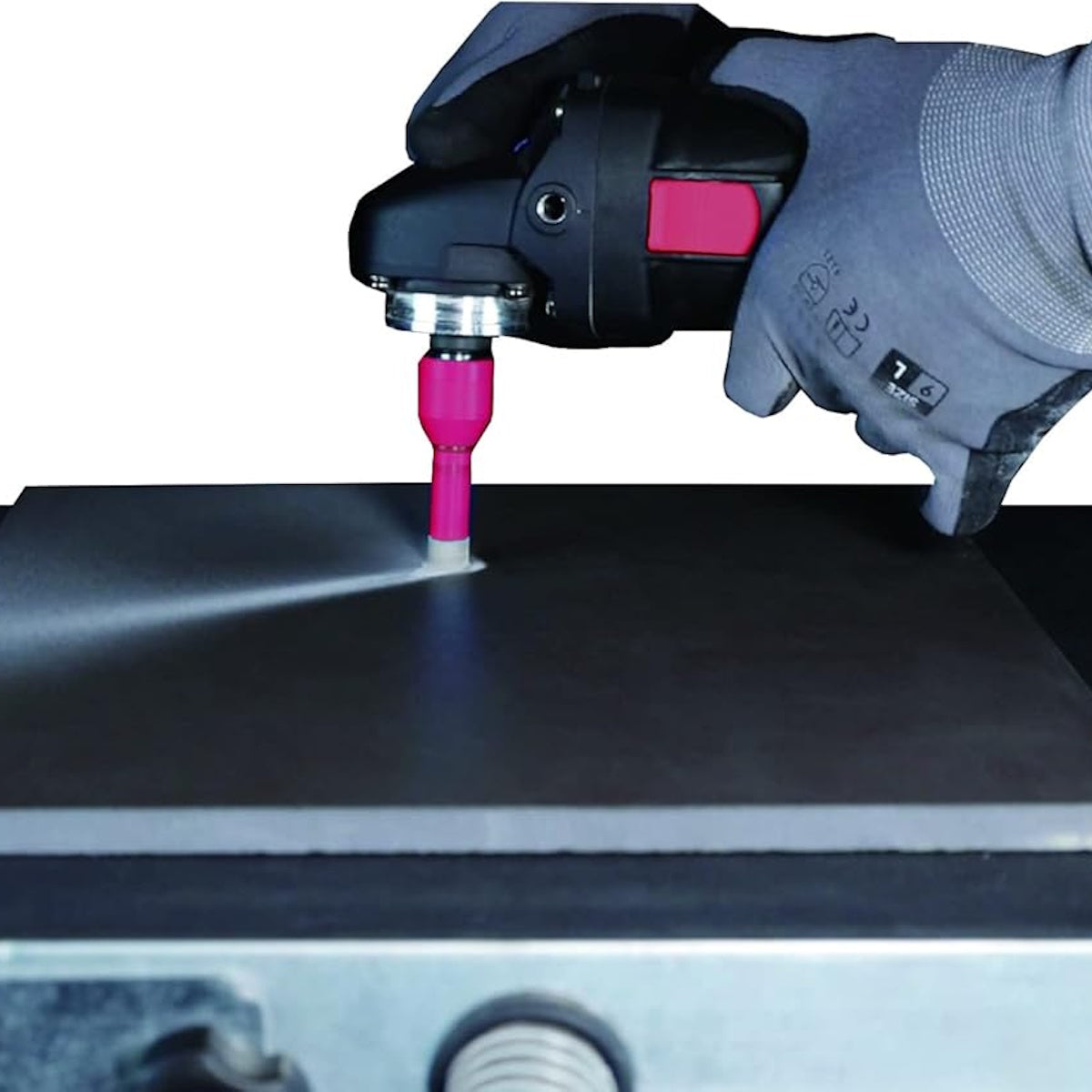 RTC Backdraft Dust Reduction System, Best Tile Cutting Dust Control