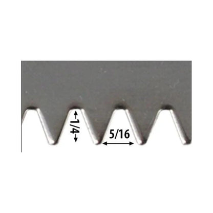 Mini Notched Trowels for Tile and Plastering, Set of 2