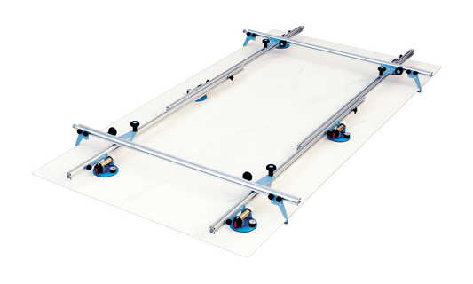 Large Format Tile Lifter, Sigma 1A5 Kera Tile Lifter 134" x 63" (6 Handle Suction Cups)