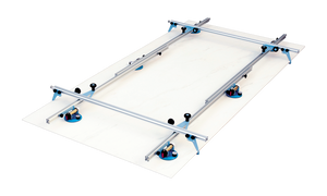 Large Format Tile Lifter, Sigma 1A5 Kera Tile Lifter 134" x 63" (6 Handle Suction Cups)