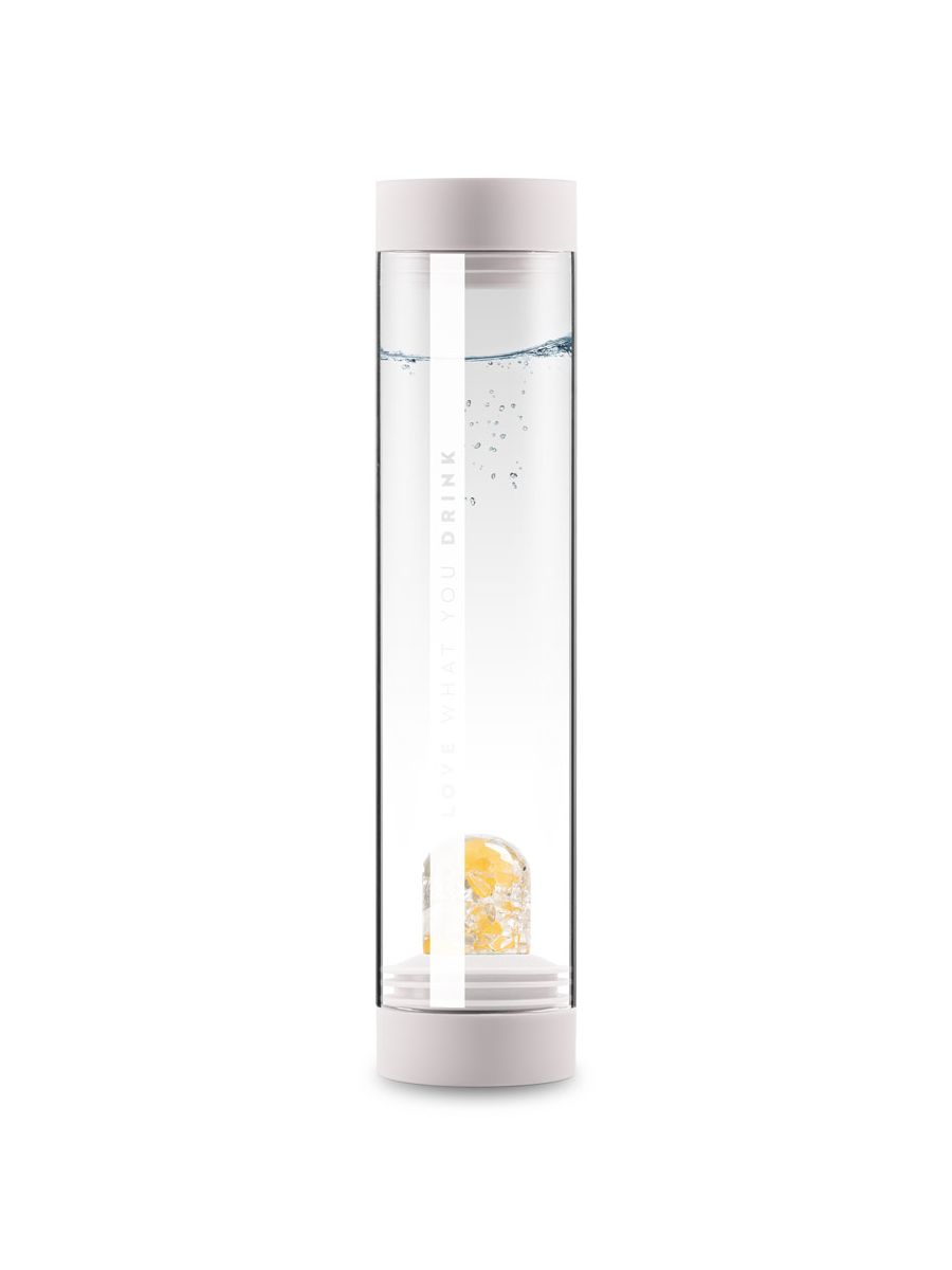Sana Crystal Water Carafe, Glass Bottles for Crystal-Infused Water