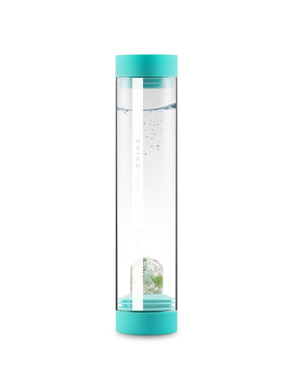 Sana Crystal Water Carafe, Glass Bottles for Crystal-Infused Water