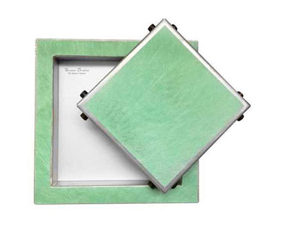 6 Inch Infinity Shower Drain with Hair Trap and Drain Flange Kit