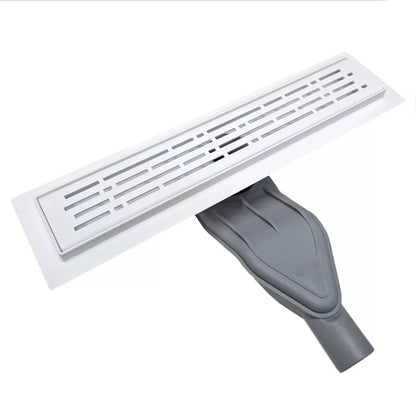 Side Outlet Horizontal Shower Drain Adapter with Linear Shower Drain Kit