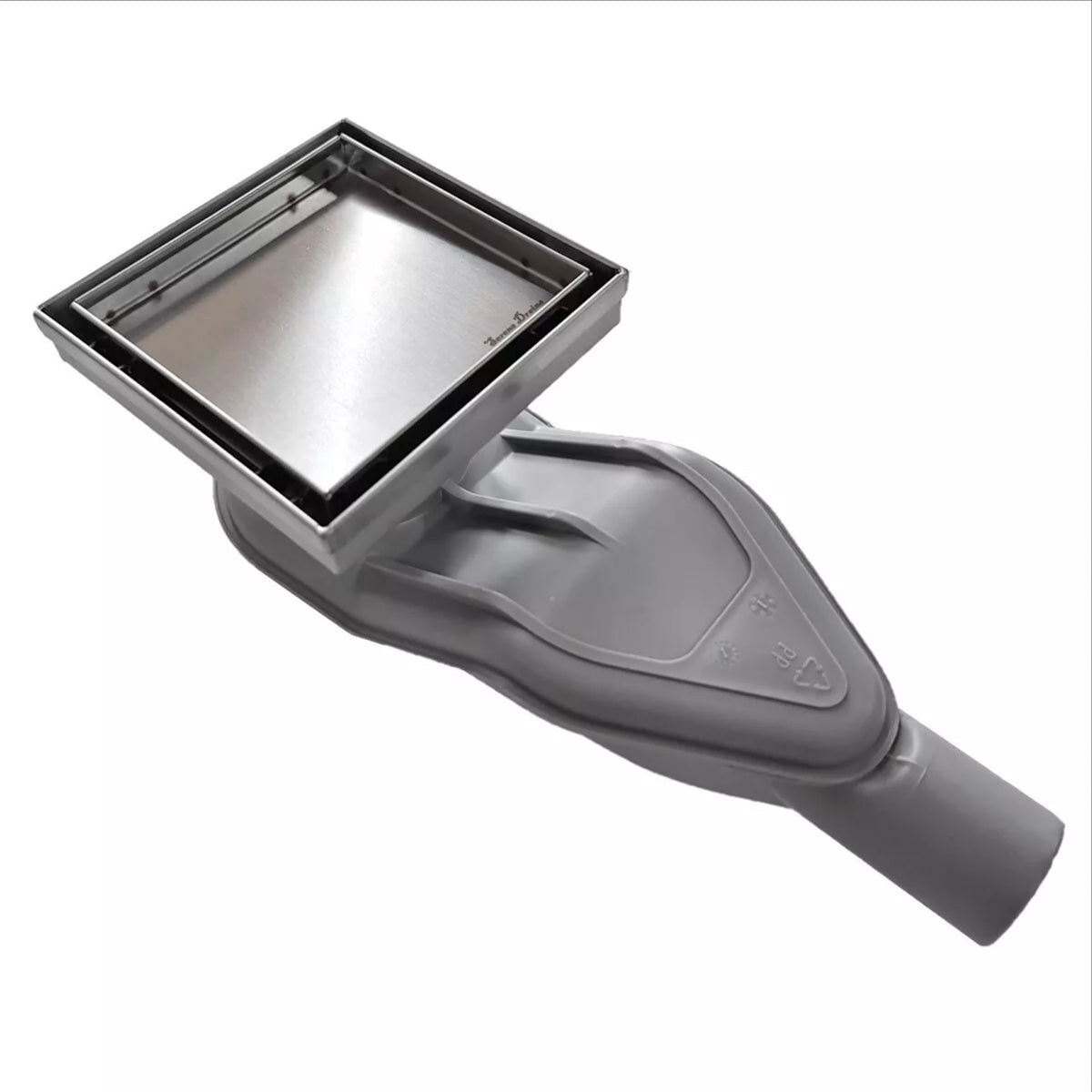 Horizontal Side Discharge Outlet Converter for Linear & Square Shower Drains