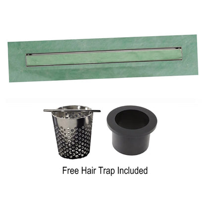 Invisible Linear Shower Drain, Sleek Infinity Linear Drain