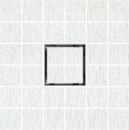 SereneDrains 5 Inch Square Tile-in Drain, Tile Floor Drain