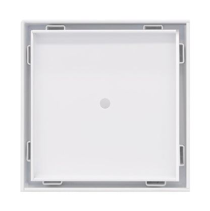 SereneDrains 5 Inch Square Tile-in Drain, Tile Floor Drain