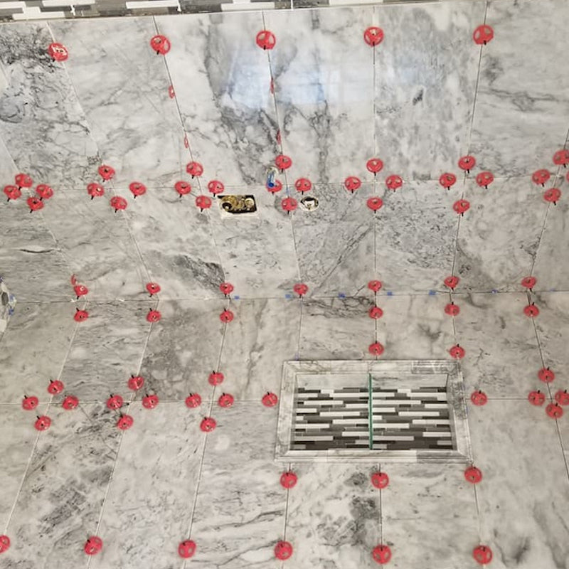 Spin Doctor Tile Leveling System BASIC 250 KIT with Anti Fatigue Tool