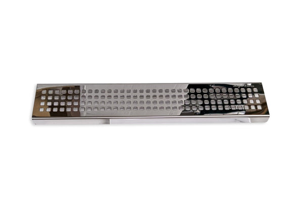 16 Inch Matte White Stainless Steel Wall-Mounted Shower Shelf