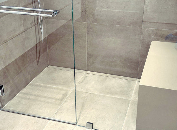 Tile-in Linear Shower Drain Brushed Stainless Steel, Drains Unlimited