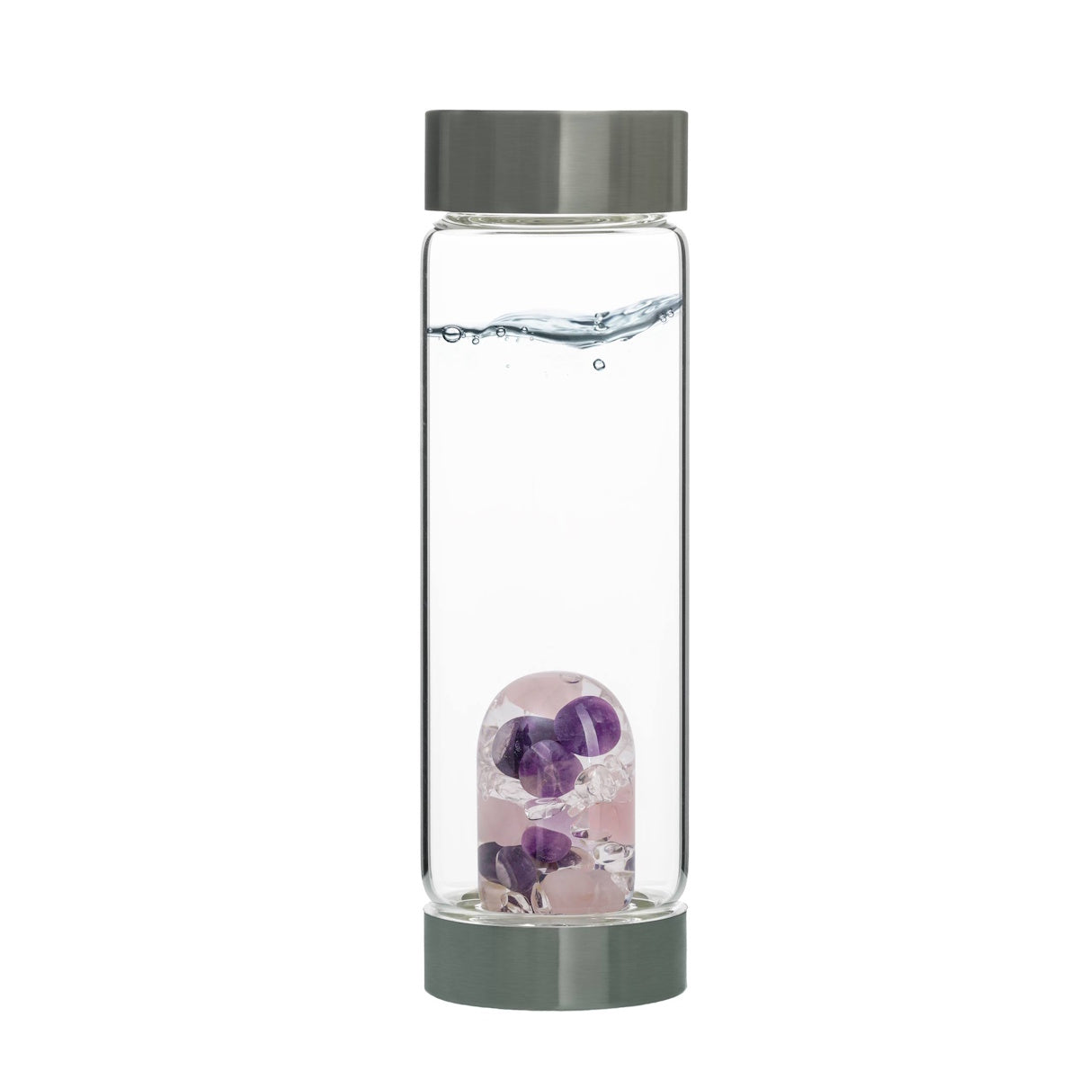 VitaJuwel ViA Gem Water Bottle with GemPod Crystals